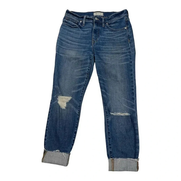 Madewell High Rise Skinny Skinny Crop Jeans - Picture 2 of 14